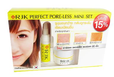 RJK Perfect Pore-Less Mini Set อาร์เจเค เพอร์เฟ็ค พอร์เลส มินิ เซ็ท